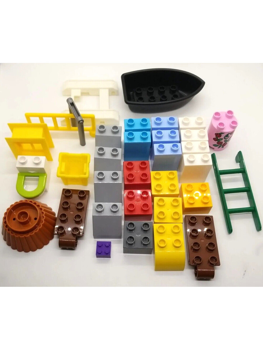 Lego Duplo Miscellaneous Parts Batman Boat Toilet Ladder More 33pcs!